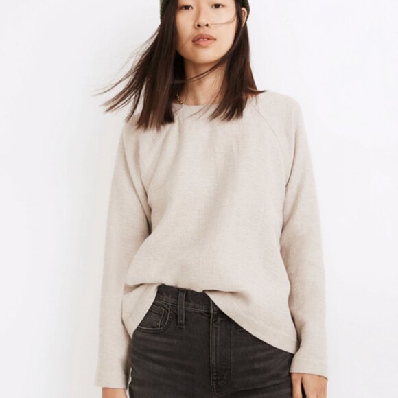 NWT Madewell Waffle Button-Back Top Tan Size X-small - Picture 1 of 4